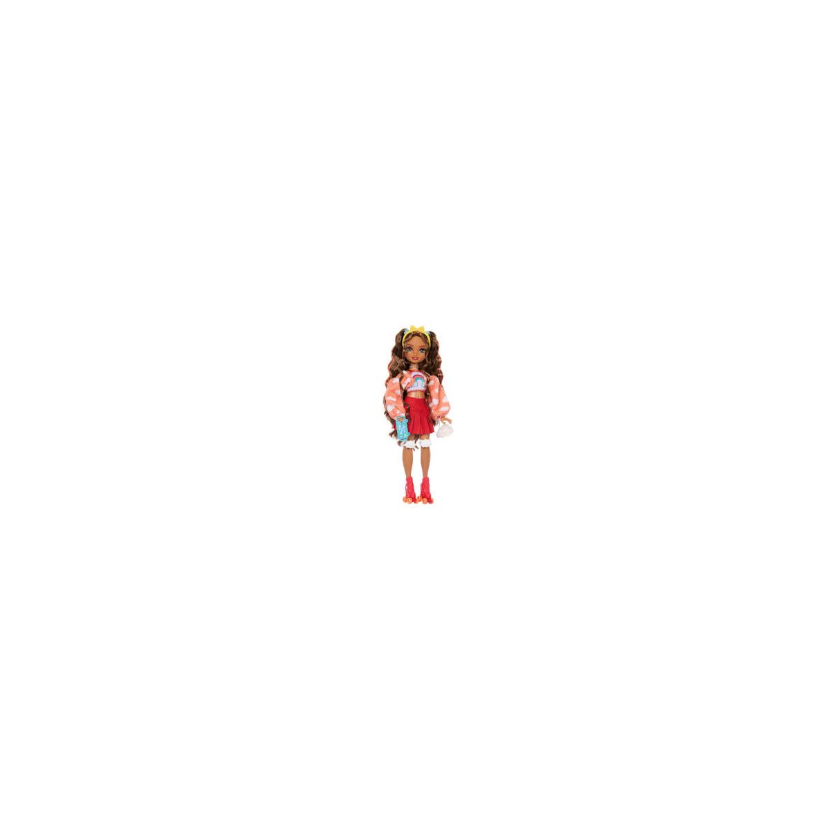Lalka Barbie Dream Besties modowa Teresa na wrotkach + akcesoria [mm:] 290 (JFX98)
