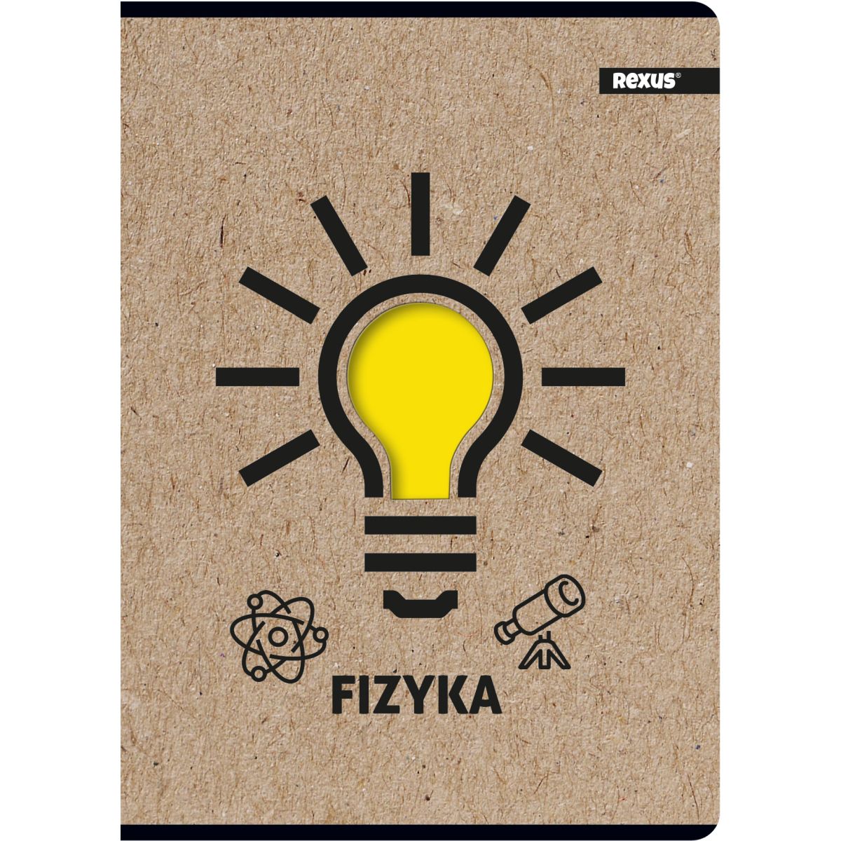 Zeszyt Beniamin fizyka A5 58k. krata (8447)