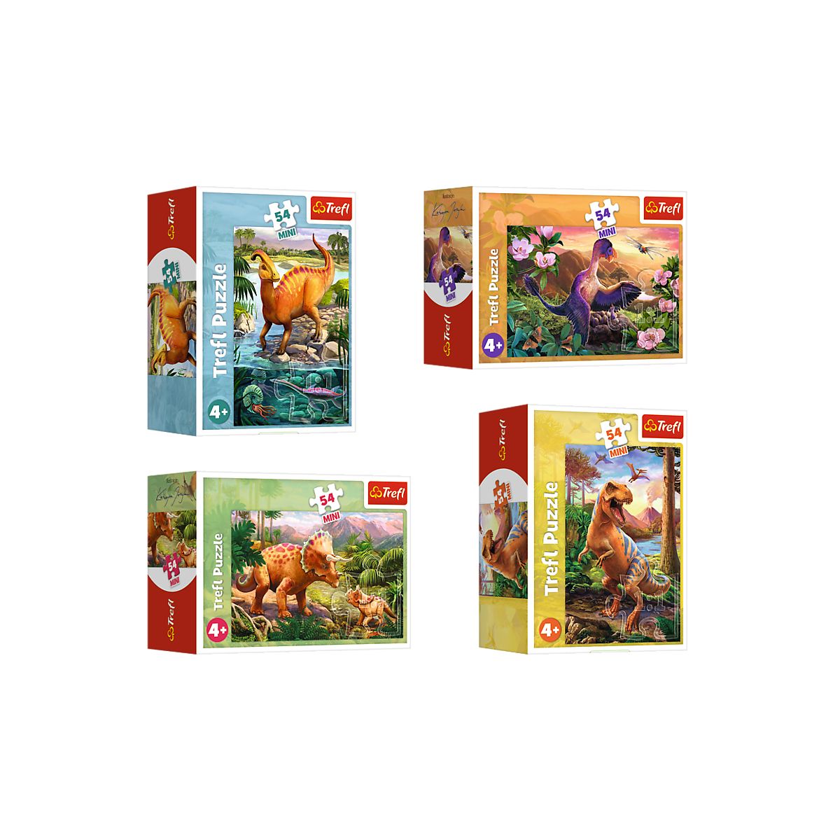 Puzzle Trefl Niesamowite Dinozaury 54 el. (54194)