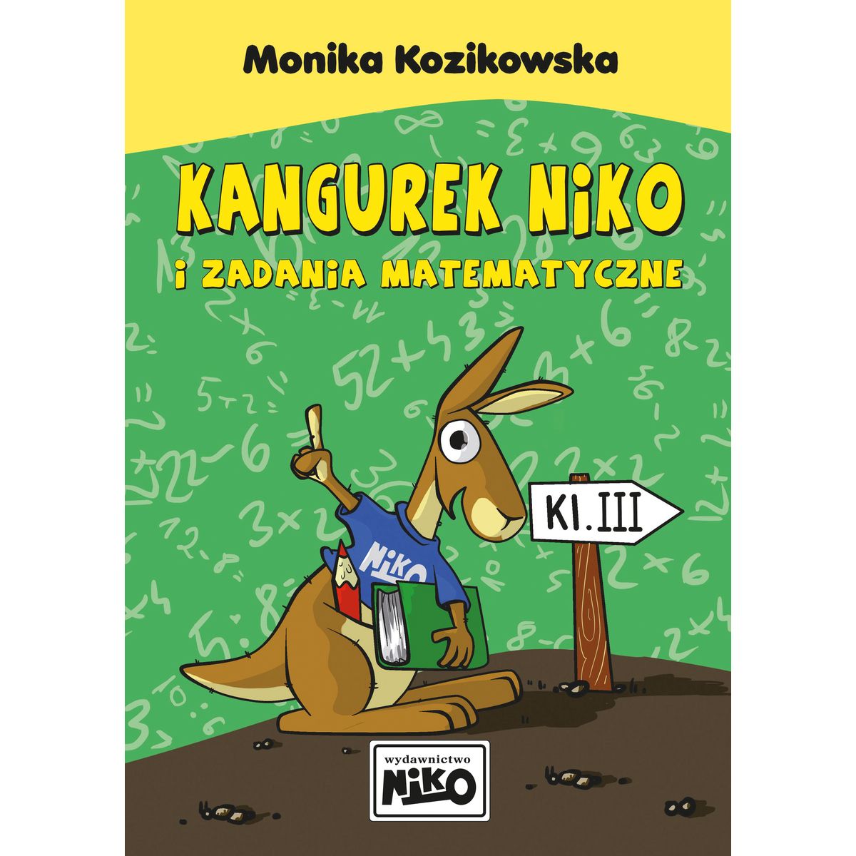 Książeczka edukacyjna Niko Kangurek Niko i zadania matematyczne dla klasy III