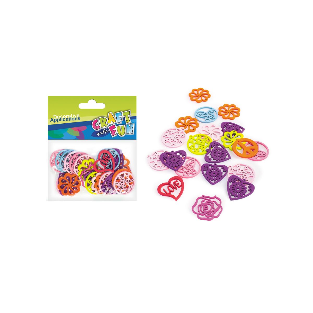 Ozdoba drewniana Craft Fun (339054)