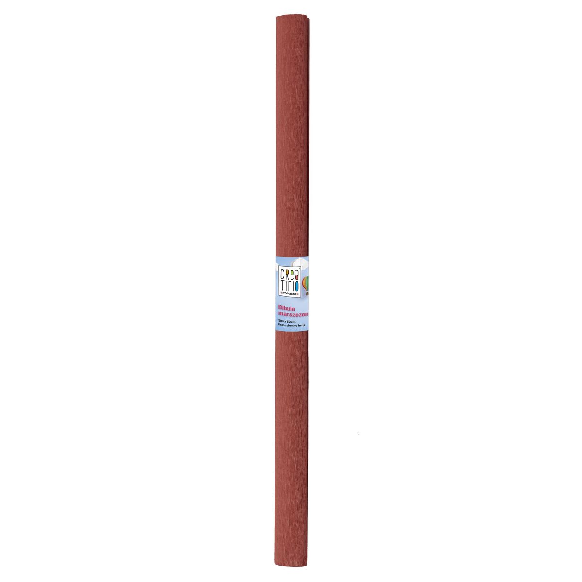 Bibuła marszczona TOP-2000 ciemnobrązowy 20mm x 500mm (400153925)