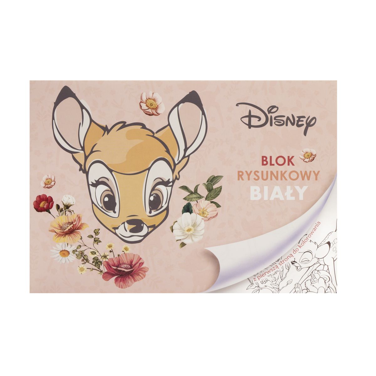 Blok rysunkowy Beniamin Bambi A4 biały 80g 20k [mm:] 296x210
