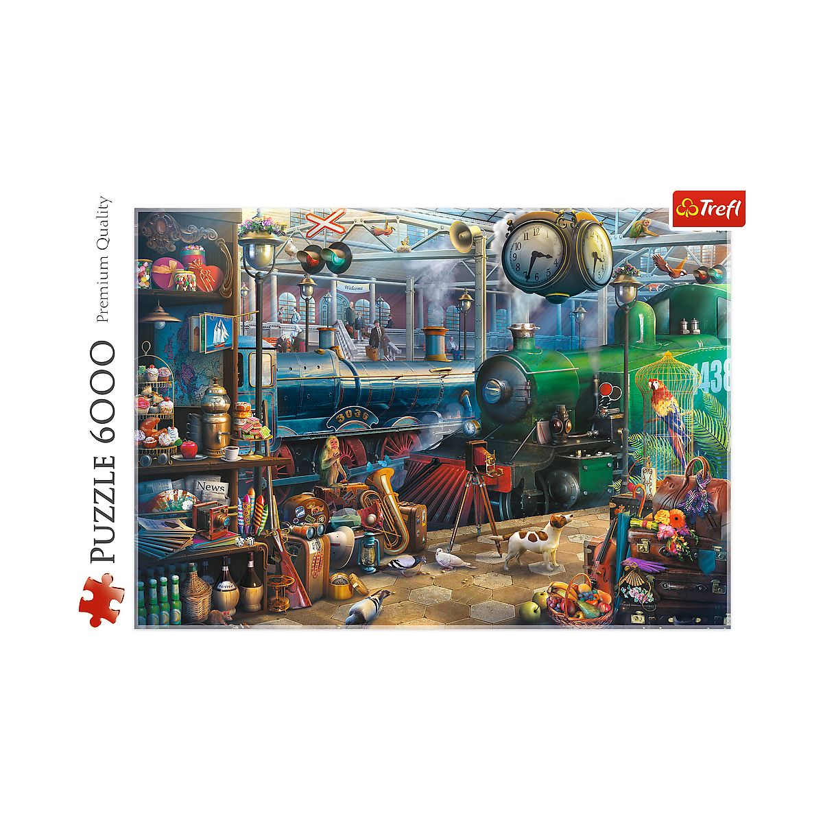 Puzzle Trefl Stacja Kolejowa (65004)