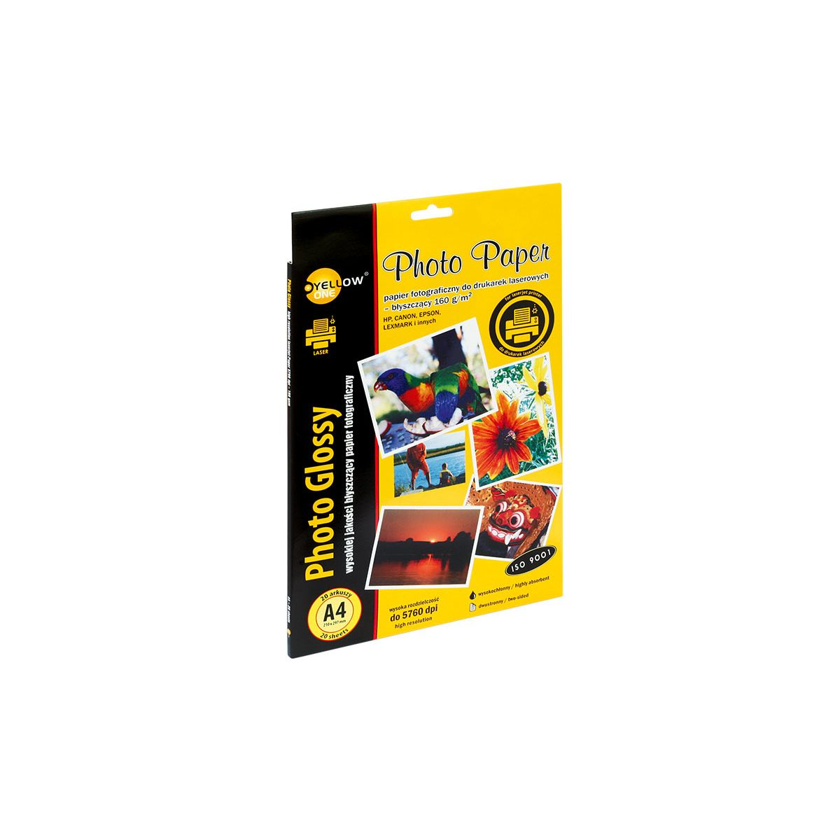 Papier foto Yellow One A4 160g (L4G160 Laser)