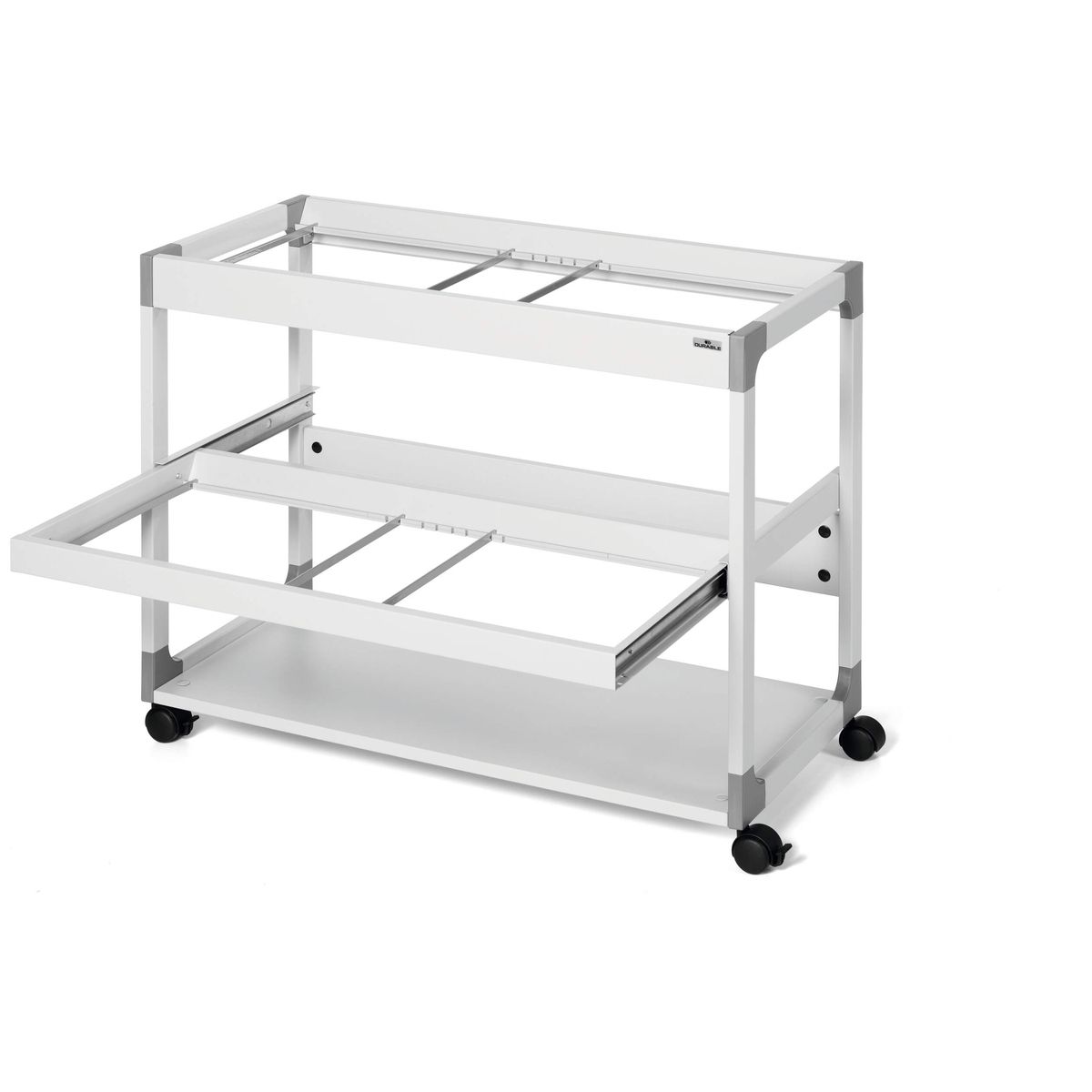 Pojemnik z szufladami szary 4 szuflad Durable (379210)
