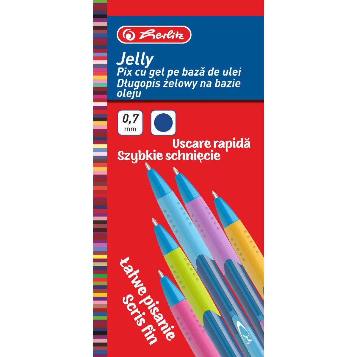 Długopis Herlitz Jelly 9476500 niebieski (300022289)