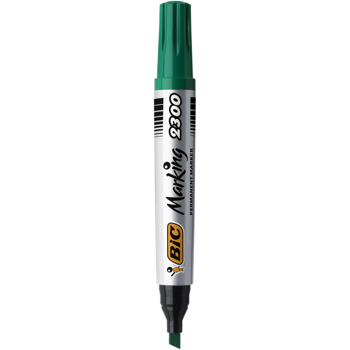 Marker permanentny Bic Marking 2300 zielony 3,7-5,5mm ścięta końcówka (8209233)