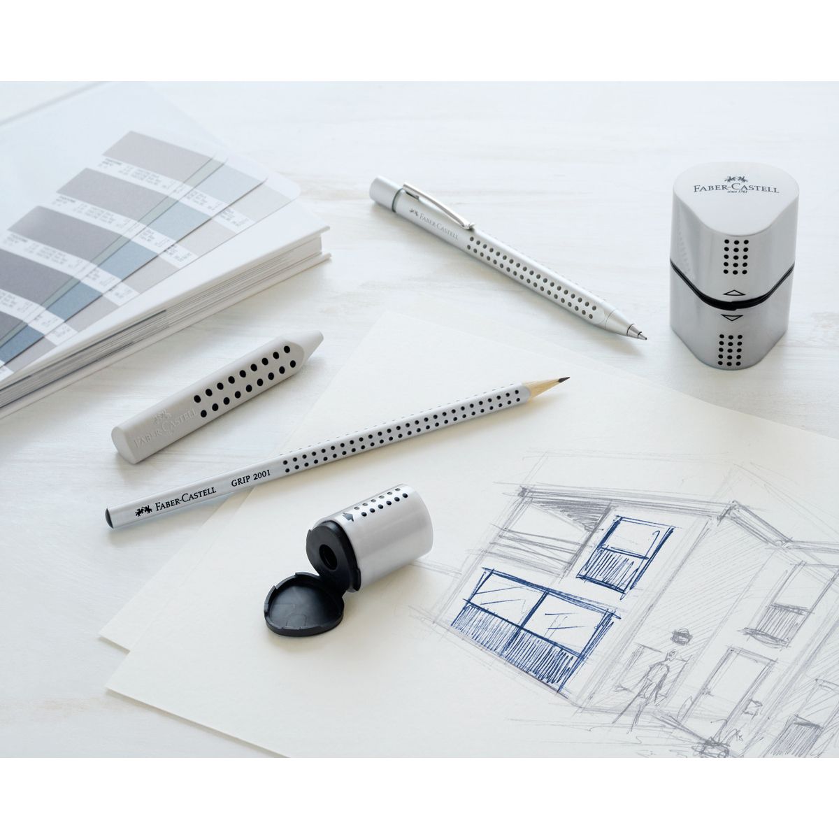 Ołówek Faber Castell Grip 2001 2H (117012FC)