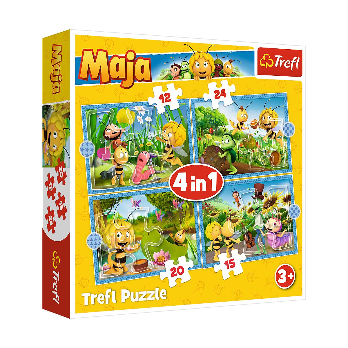 Puzzle Trefl Pszczółka Maja 4w1 el. (34356)