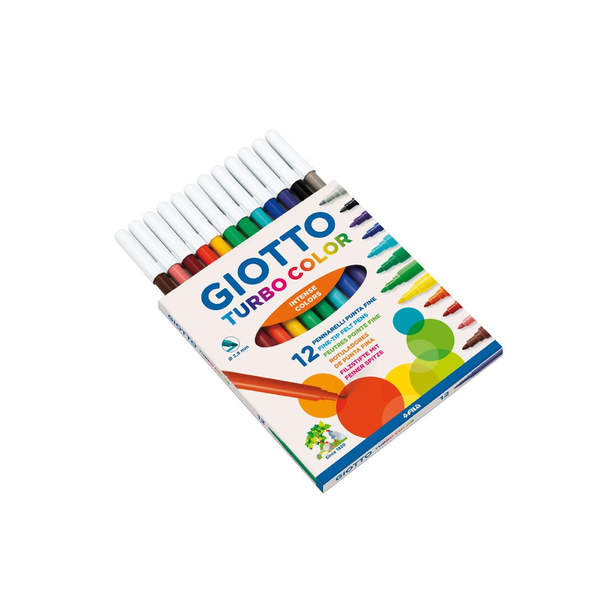 Flamaster Giotto Turbo Color 12 kol. (416000)