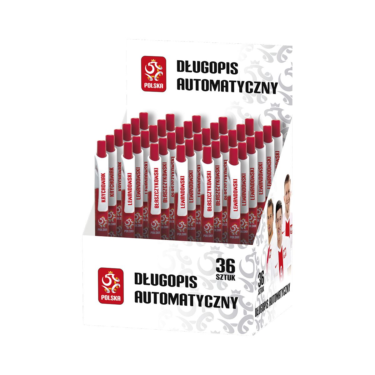 Długopis olejowy Astra Pzpn niebieski 0,7mm