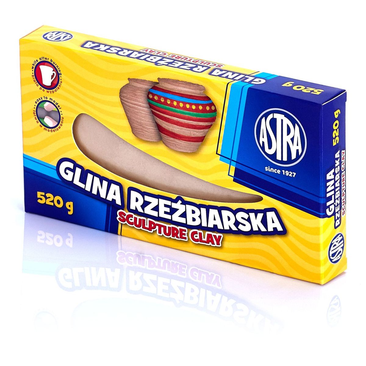 Glinka Astra rzeźbiarska beżowa 520g (83810900)