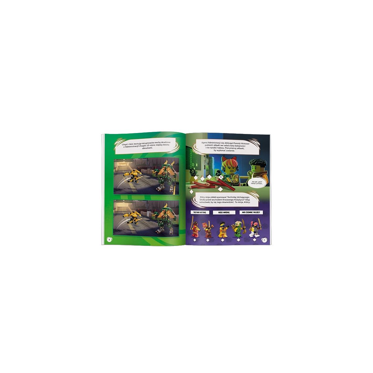 Książeczka edukacyjna LEGO® NINJAGO®. Wyprawa ninja Ameet (LNC 6738)