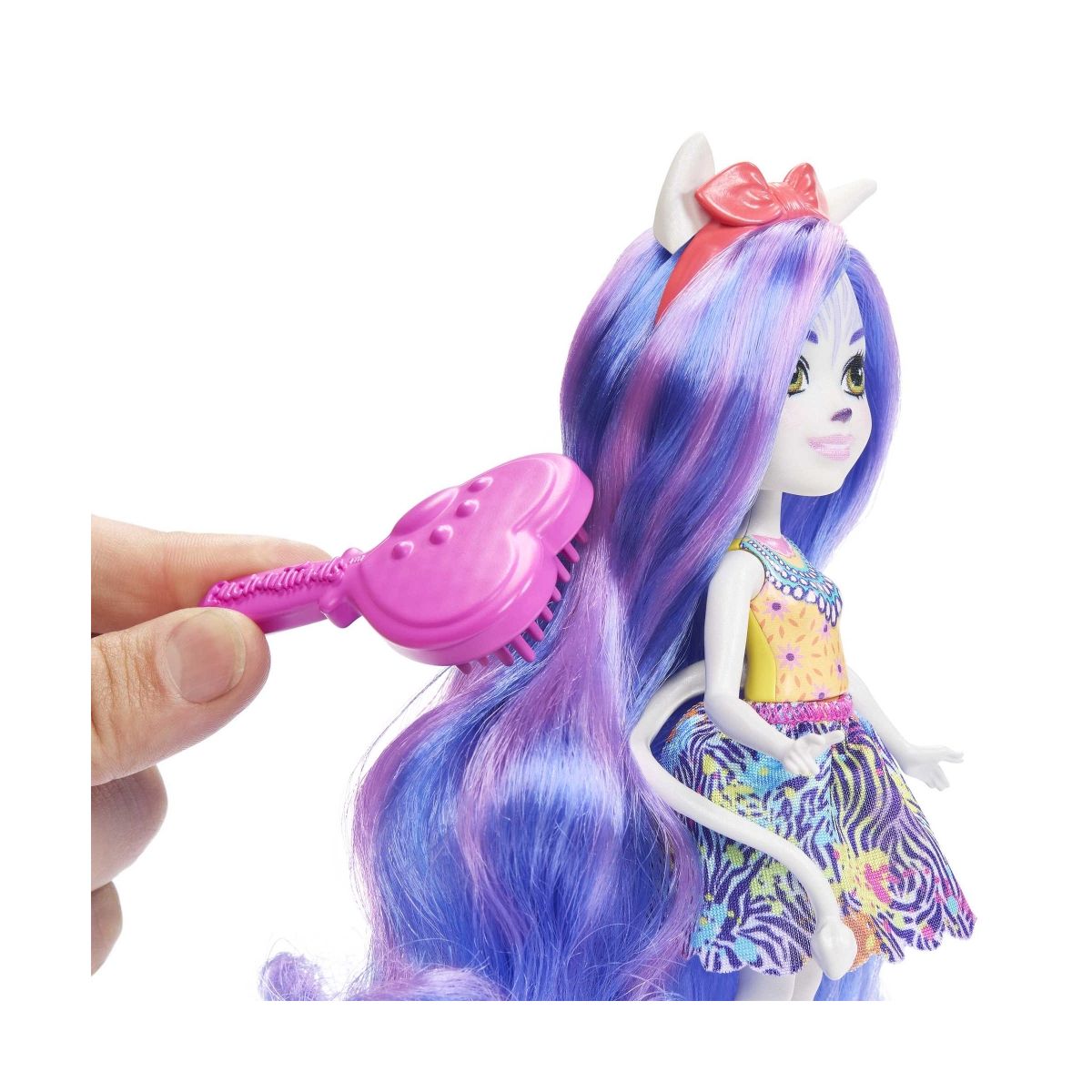 Lalka Mattel Enchantimals Zebra Lalka Deluxe [mm:] 150 (HNV28)