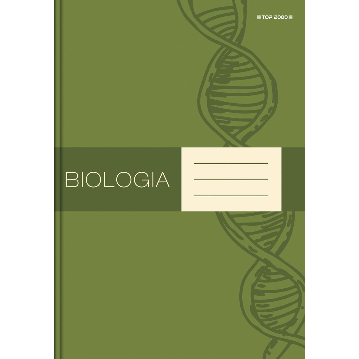 Brulion tematyczny Top 2000 biologia A5 80k. 70g krata (400160627)