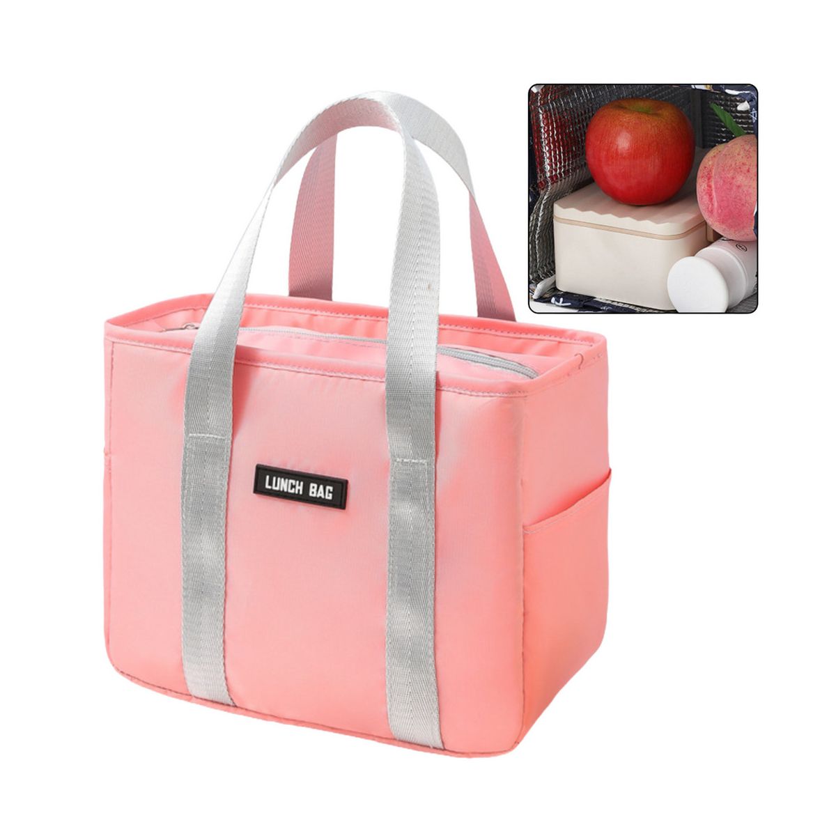 Torba termiczna Best Way 24cm, różowa (21581)