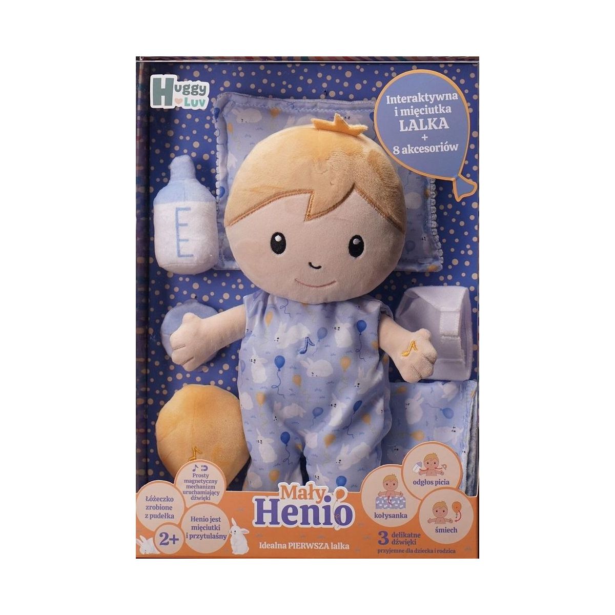 Lalka Tm Toys Huggy Luv interaktywna Henio (DKO0801)