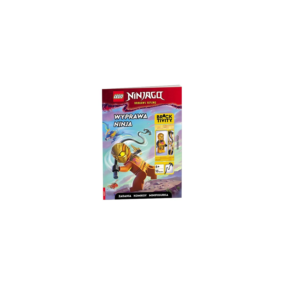 Książeczka edukacyjna LEGO® NINJAGO®. Wyprawa ninja Ameet (LNC 6738)
