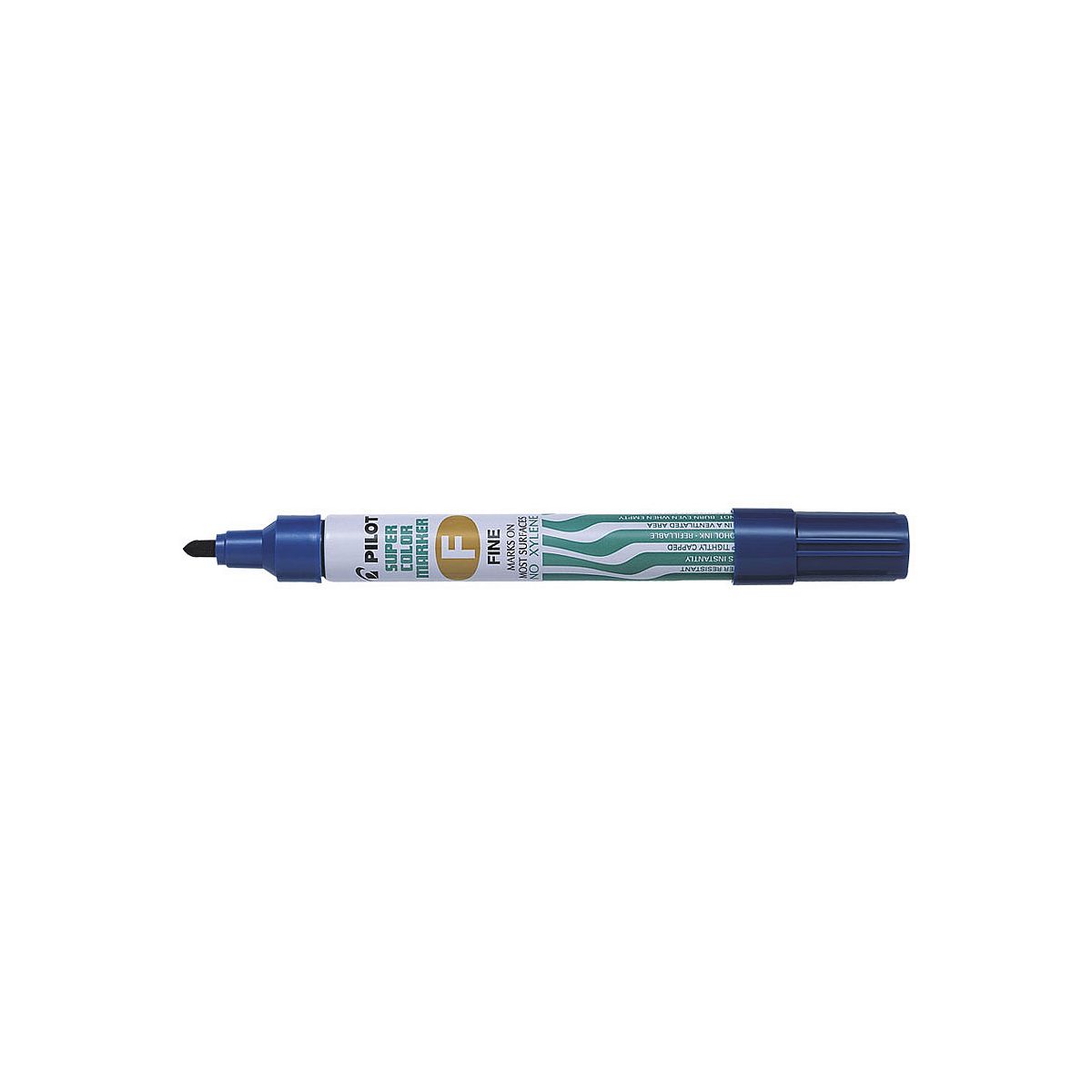 Marker permanentny Pilot niebieski 1,0mm okrągła końcówka (SCA-F-L)