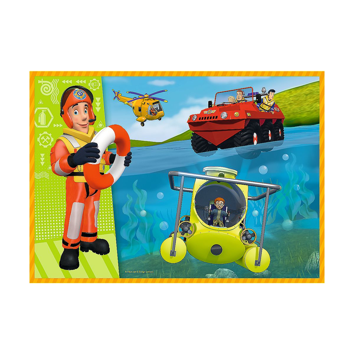 Puzzle Trefl 4w1 4w1 el. (34311)