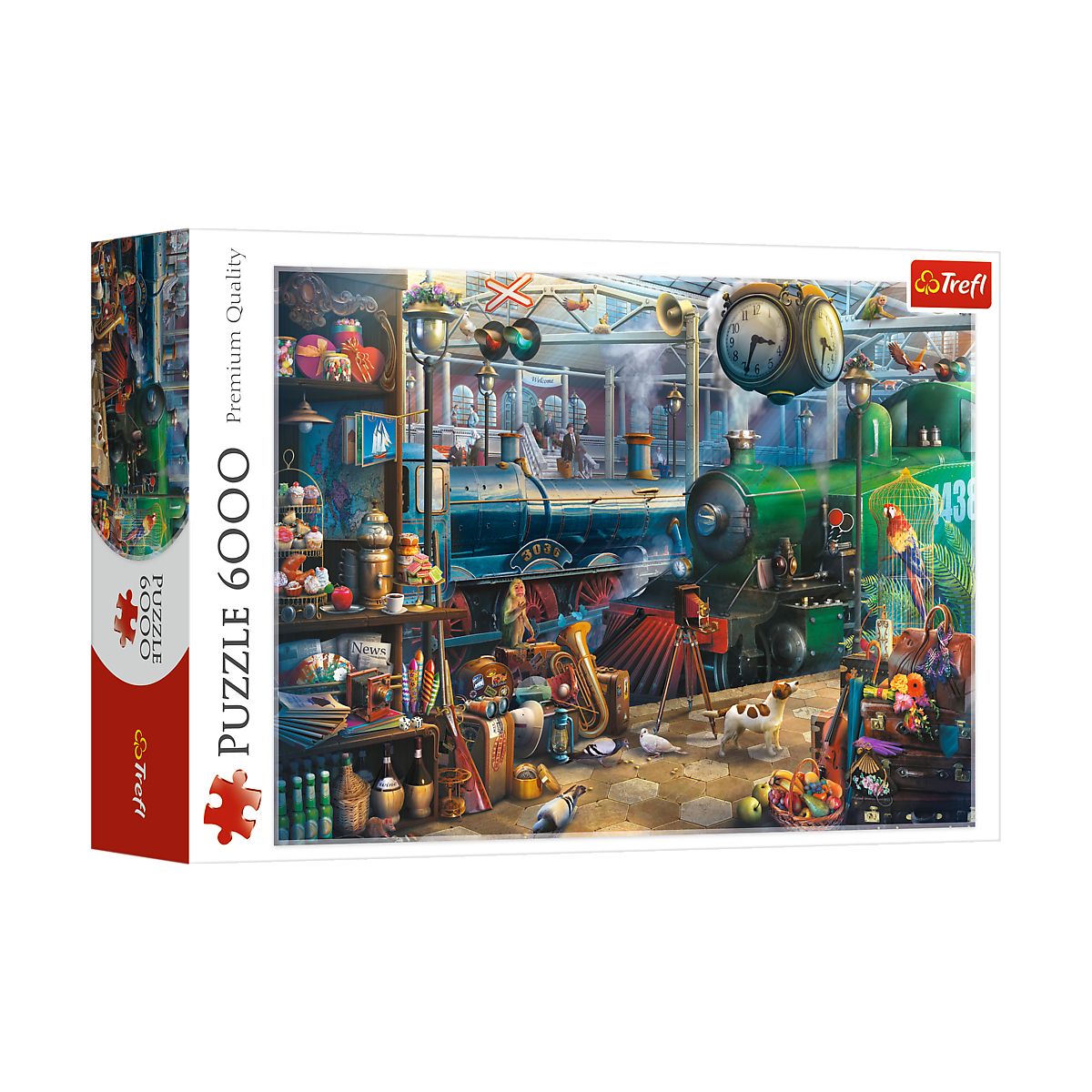 Puzzle Trefl Stacja Kolejowa (65004)