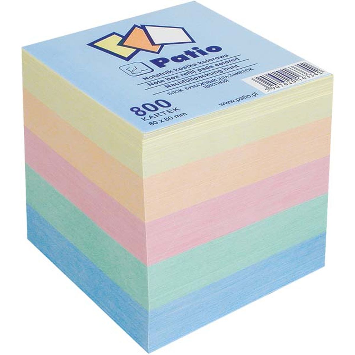 Kostka papierowa mix Patio (10672)