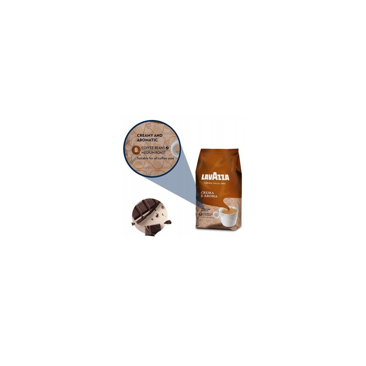 KAWA LAVAZZA AROMA CREMA 1KG