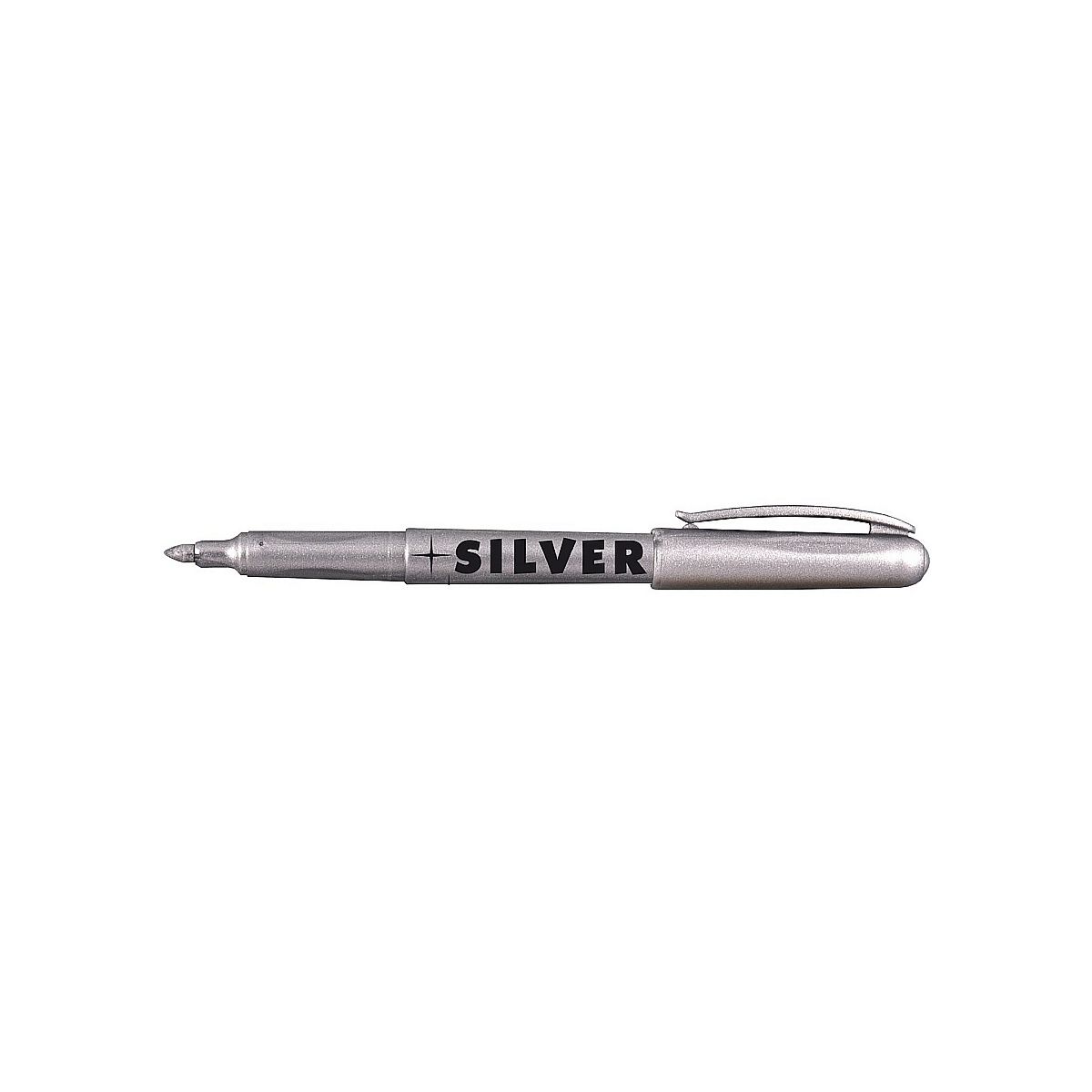 Marker permanentny Centropen srebrny 1,5-3,0mm okrągła końcówka (626900194)