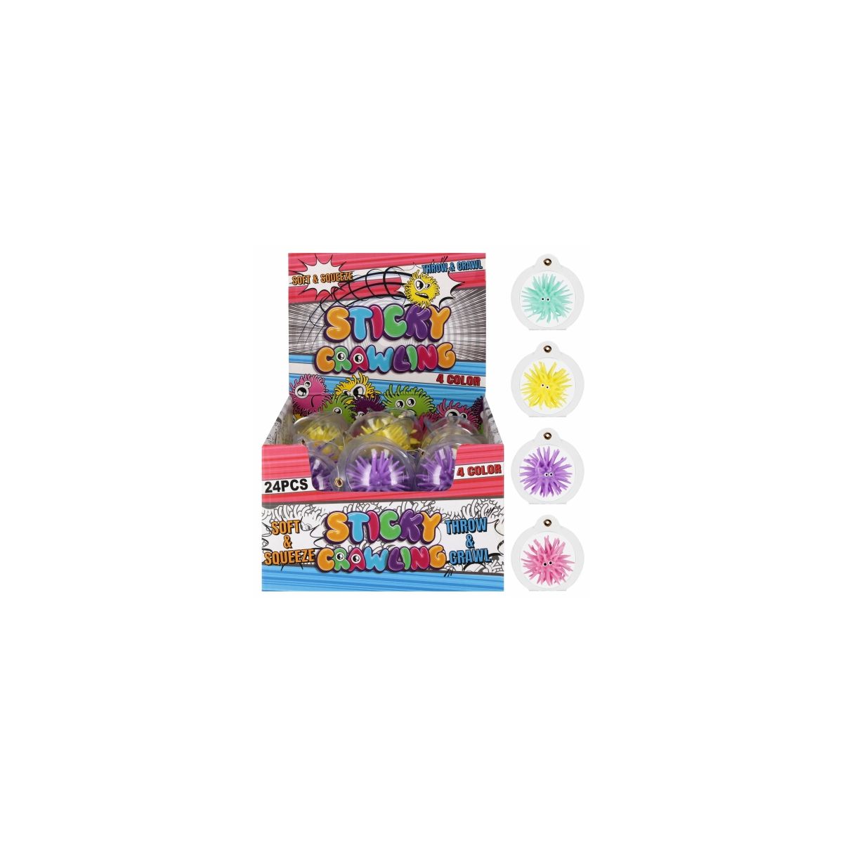 Piłeczka Mega Creative wirus 4cm (553197)