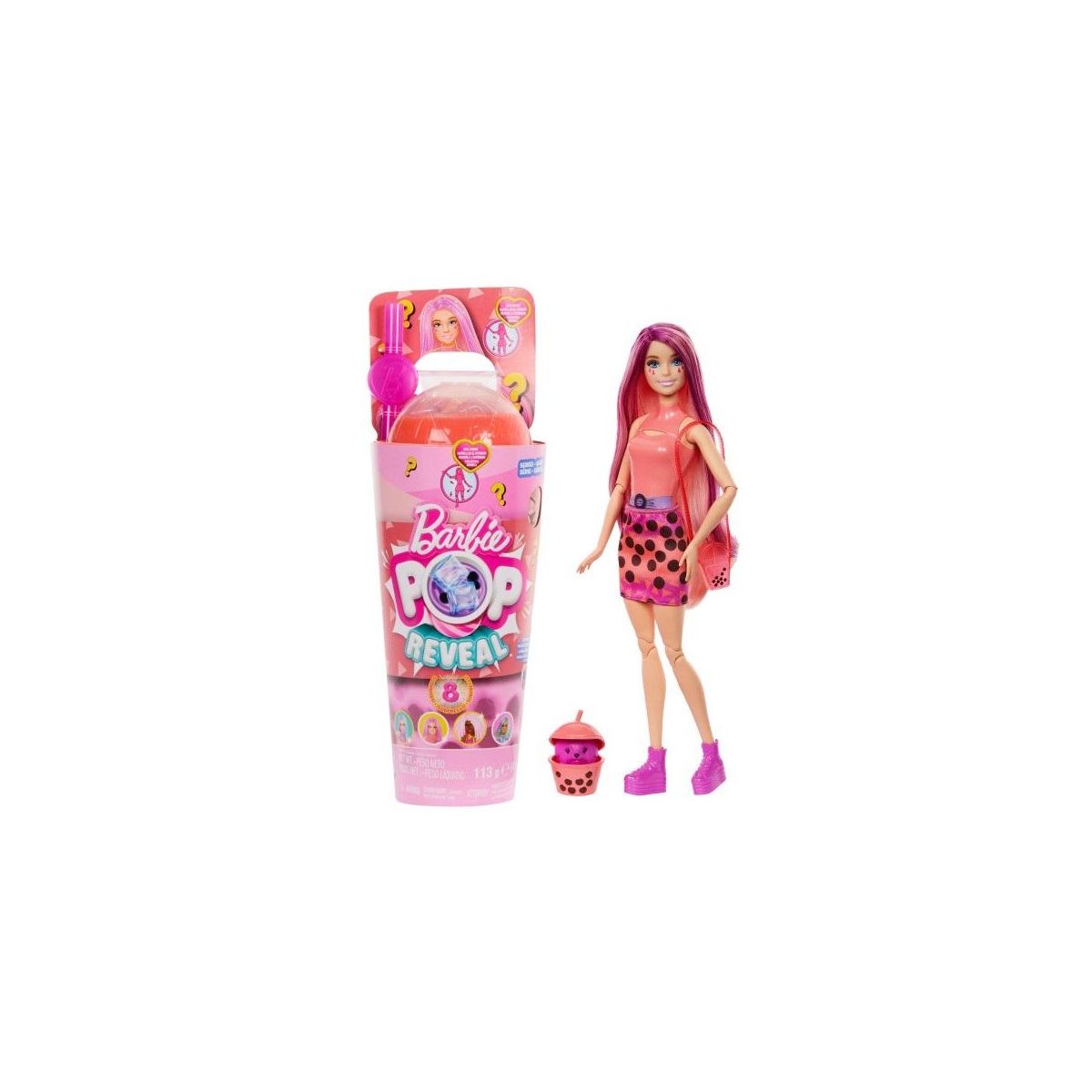 Lalka Mattel Barbie Pop Reveal Lalka Mango Bubble Tea [mm:] 290