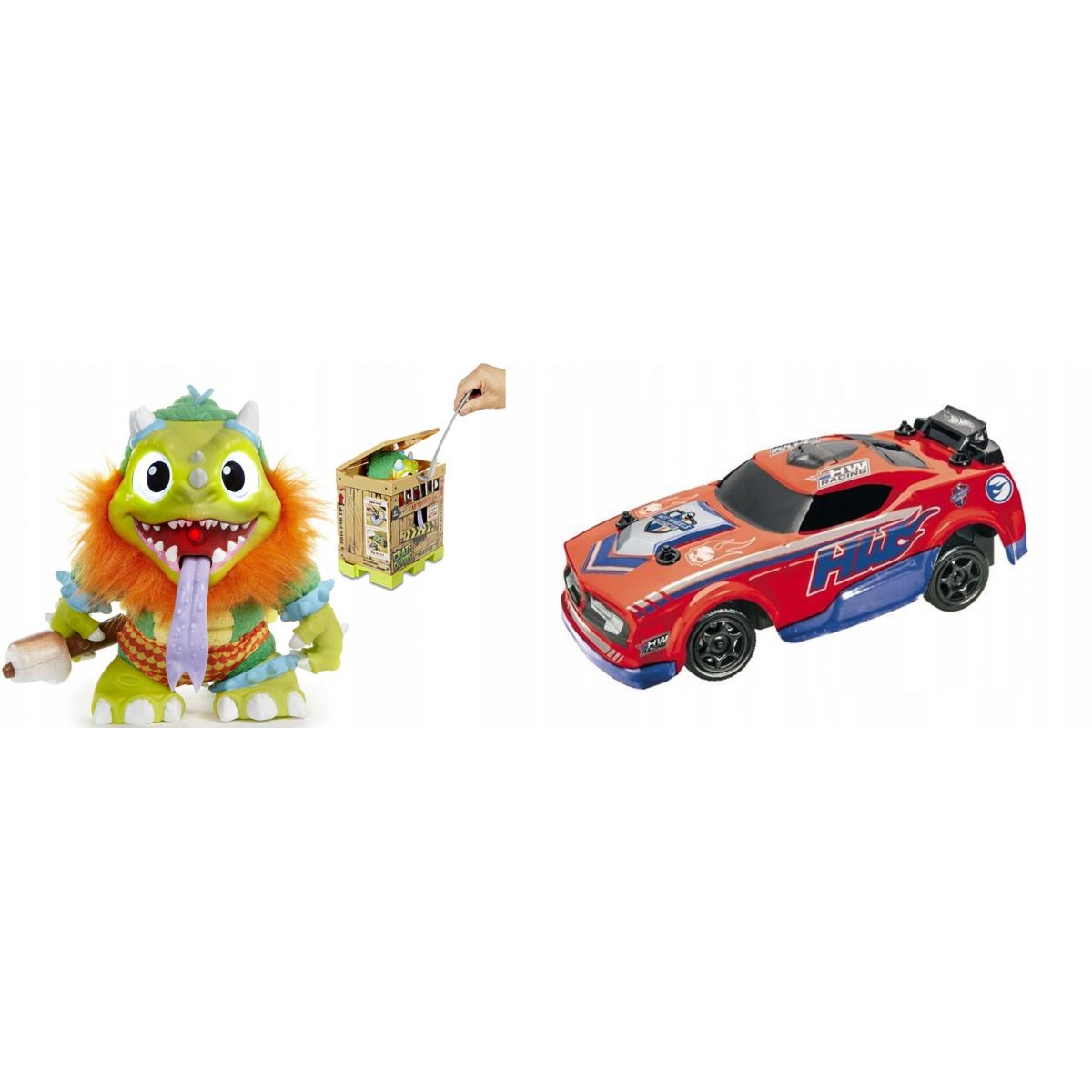 Pakiet PROMOCJA MGA pojazd R/C Hw + figurka creature (497278+395751)