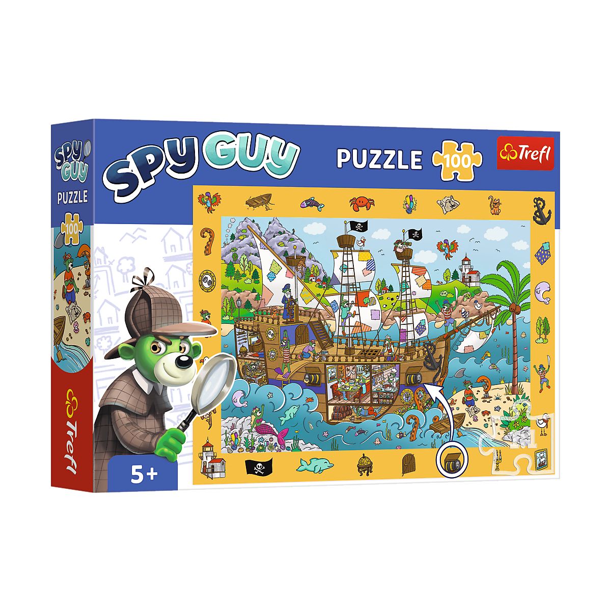 Puzzle Trefl Spy Guy - Statek Piracki (15594)