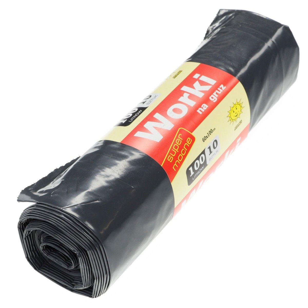 Worki na gruz kolor: czarny 100L 10 szt