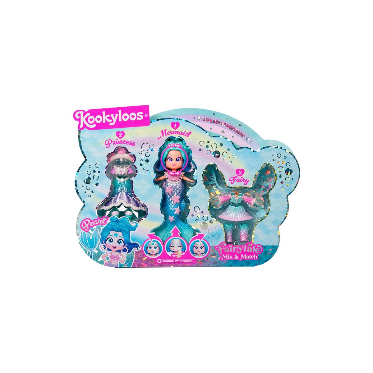 Lalka Orbico Sp. Z O.o. Kookyloos Fairytale Mix Match Pearl (PKLSP106IN200)