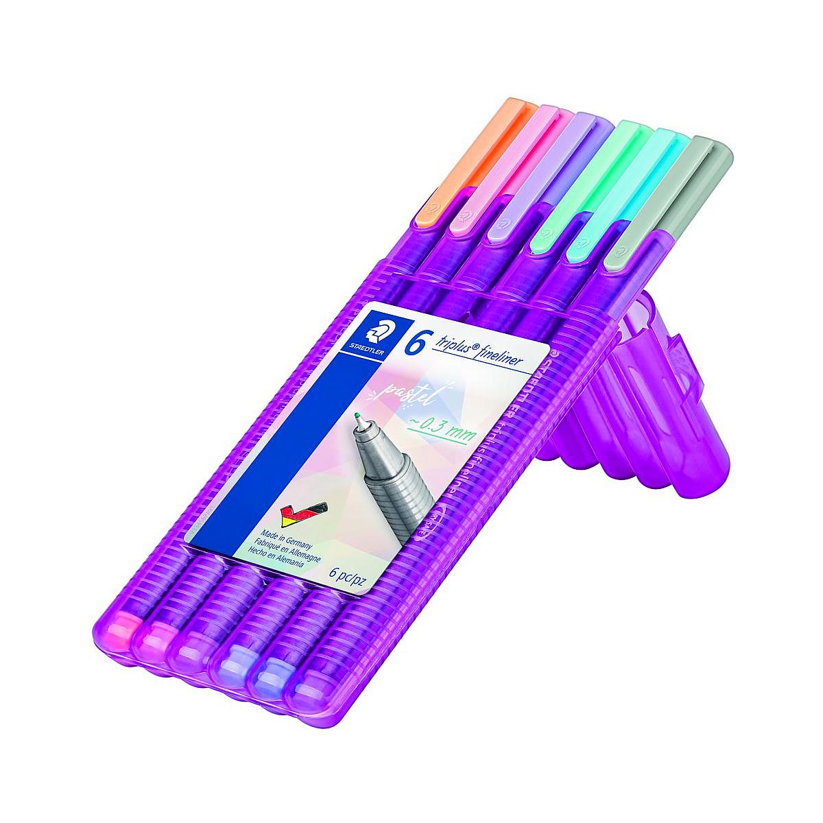 Cienkopis Staedtler pastelowa (S 334 SB6PA)