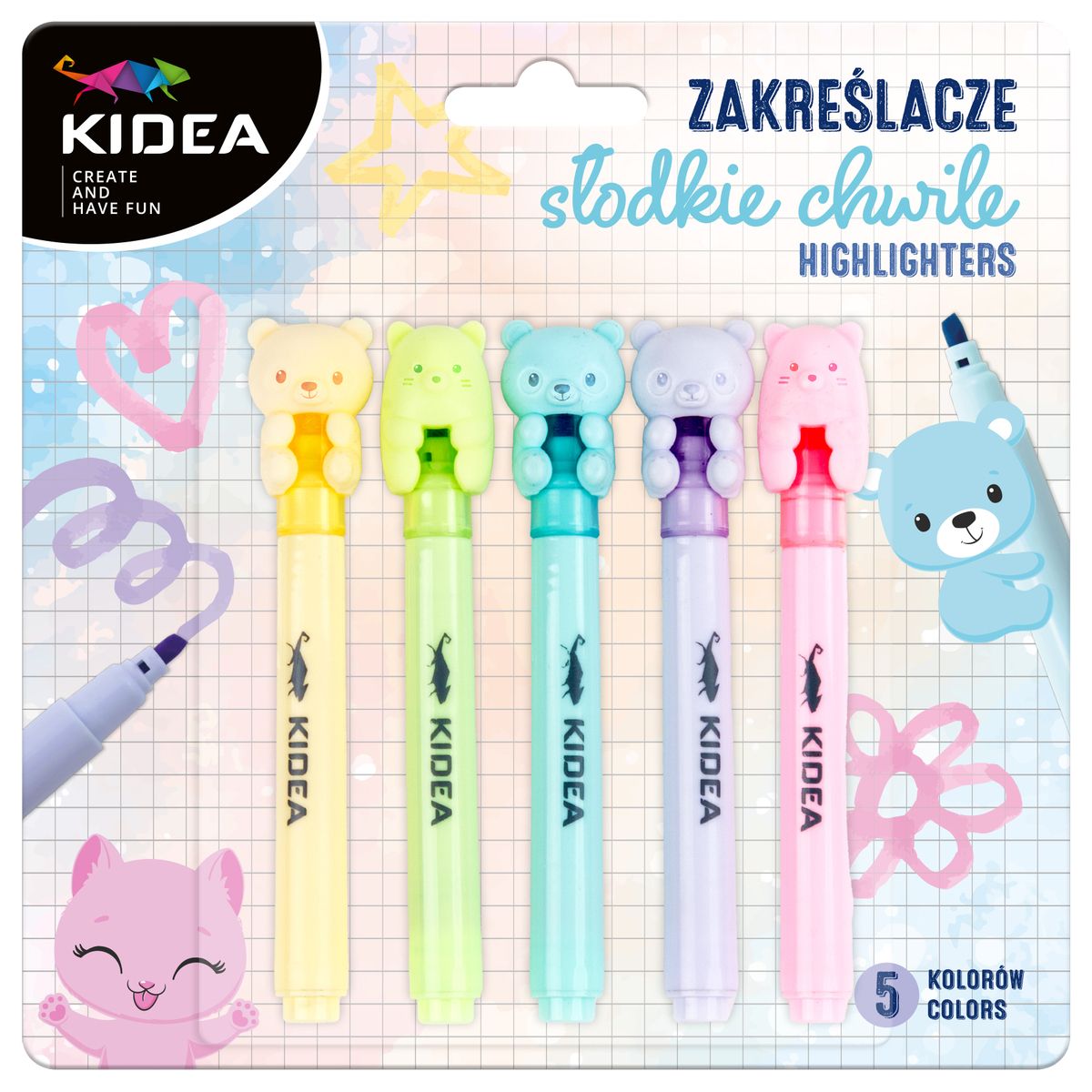Zakreślacz mix Kidea (ZASC5KKA)