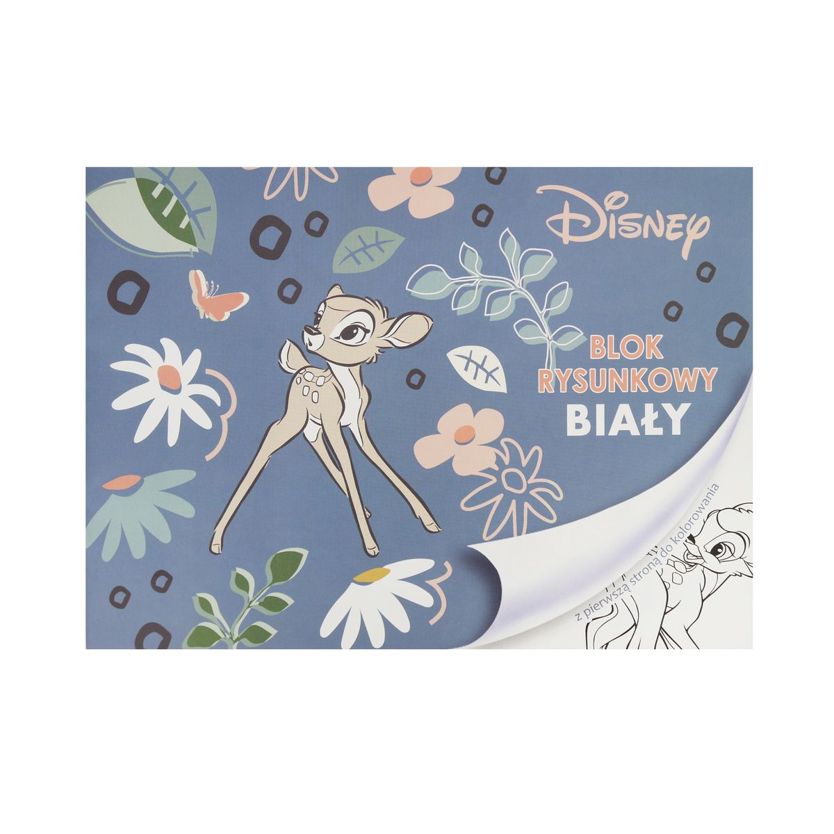 Blok rysunkowy Beniamin Bambi A4 biały 80g 20k [mm:] 296x210