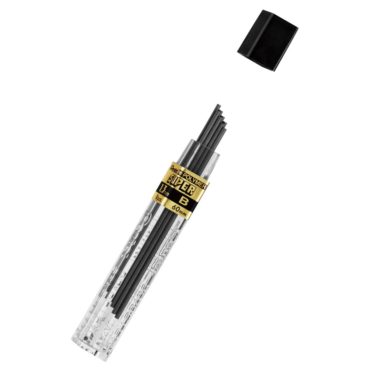 Wkład do ołówka (grafit) Pentel B 1,3mm (CH13-BX)