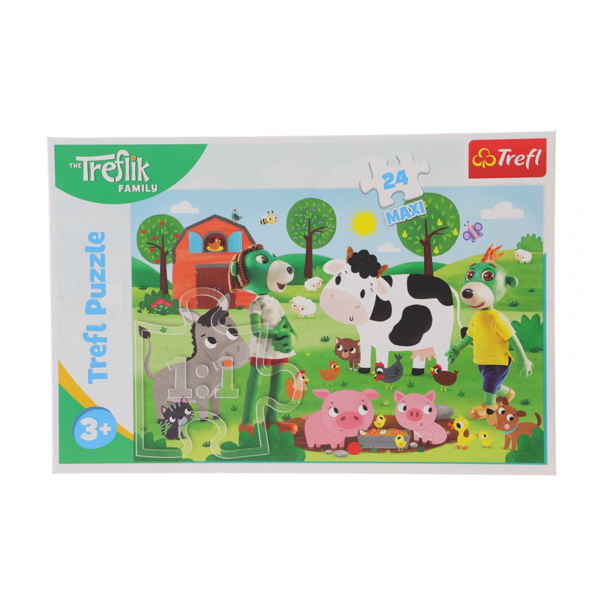 Puzzle Trefl Rodzina Treflików Trefliki na wsi 24 el. (14361)