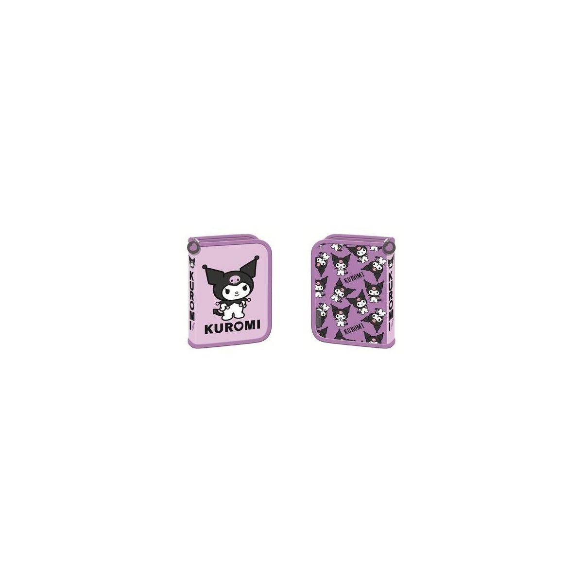 Piórnik St.Majewski KUROMI VIOLET 2 KLAPKOWY (bez wyposażenia)