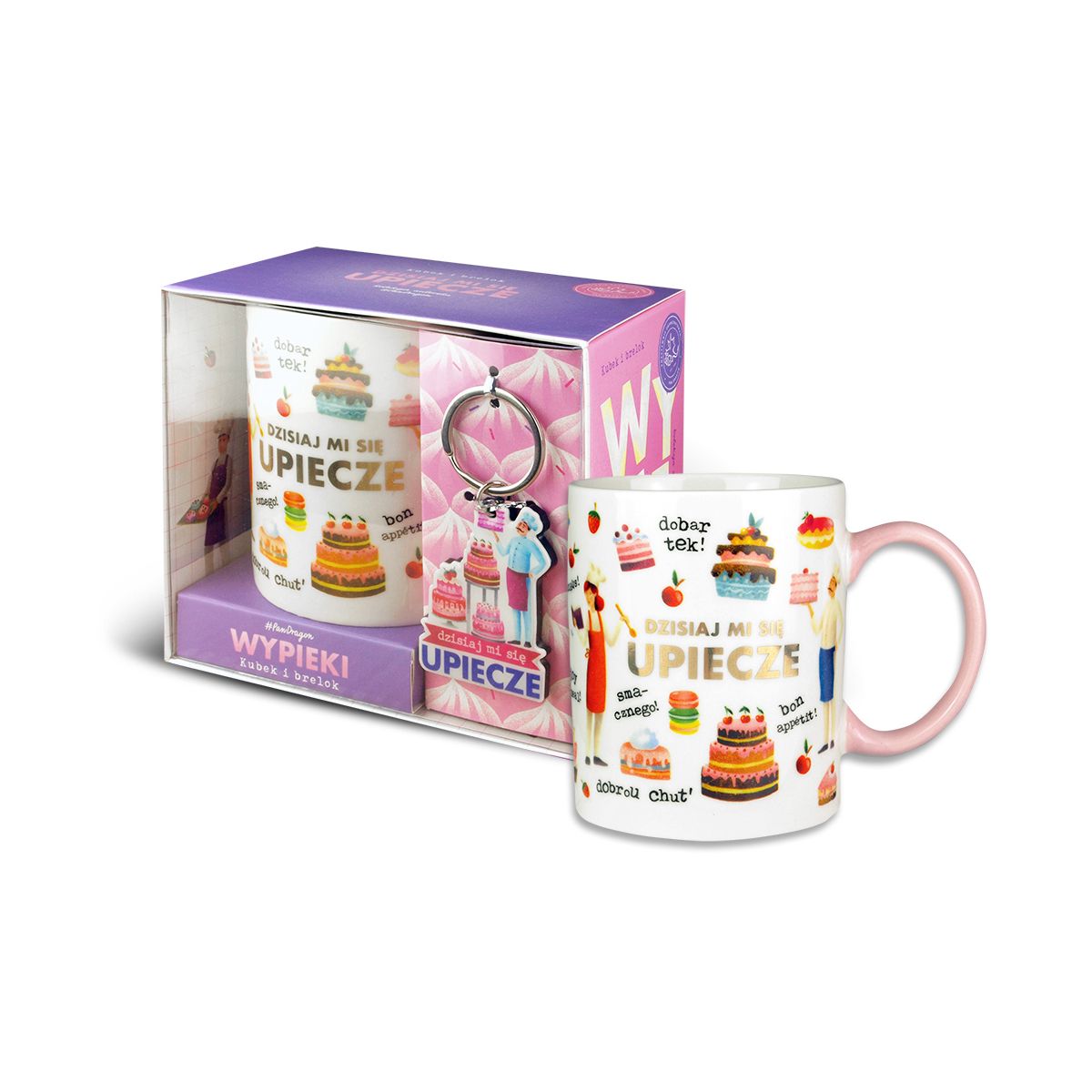Kubek wielokrotnego użytku Pan Dragon Set K+B PORYS-Wypieki (5901854984100)