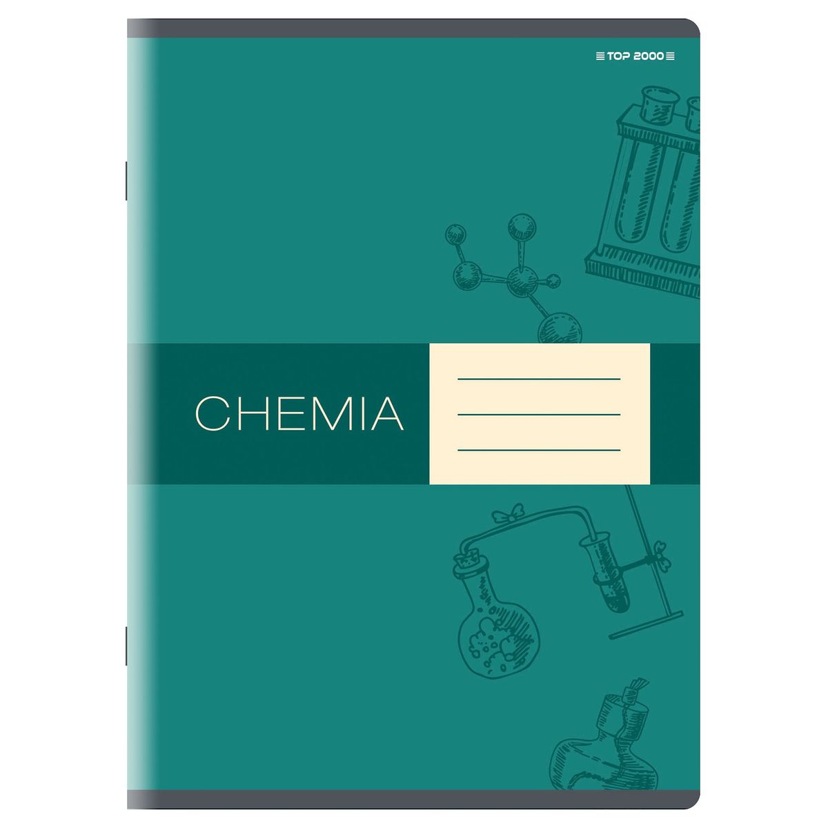 Zeszyt Top 2000 chemia megamix A5 60k. 60g krata (400152060)