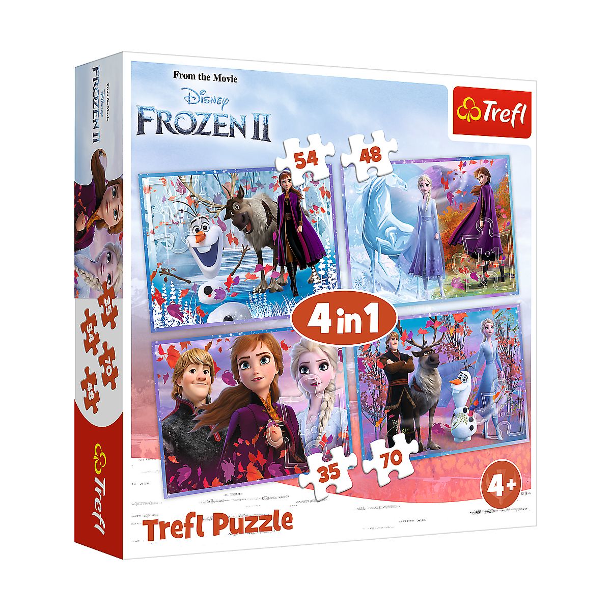 Puzzle Trefl Podróż w nieznane 35, 48, 54, 70 el. (34323)