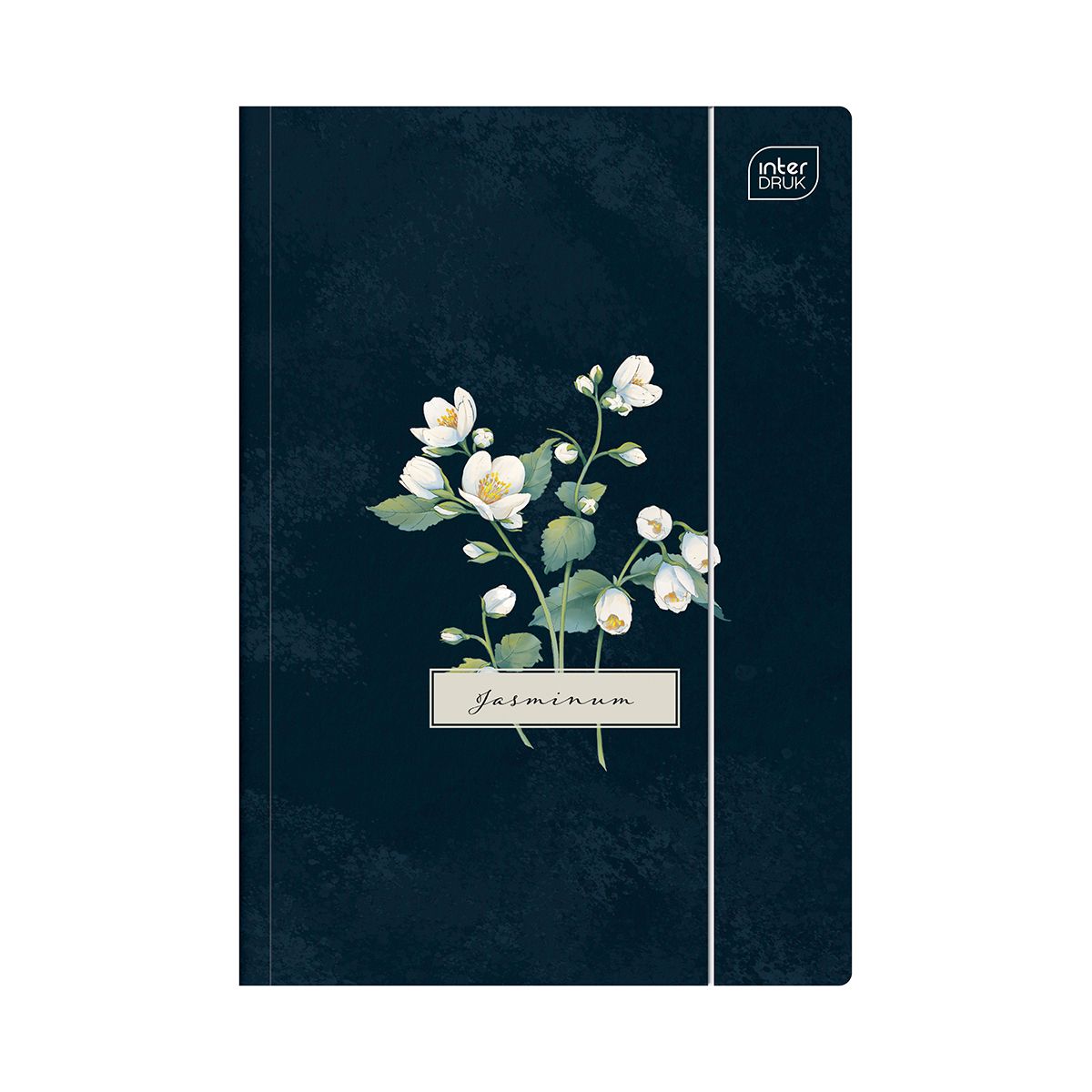 Teczka kartonowa na gumkę HYBRID FIORI A4+ mix 350g Interdruk