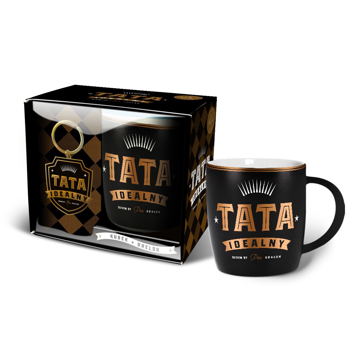 Kubek wielokrotnego użytku Pan Dragon Tata (5901854974613)