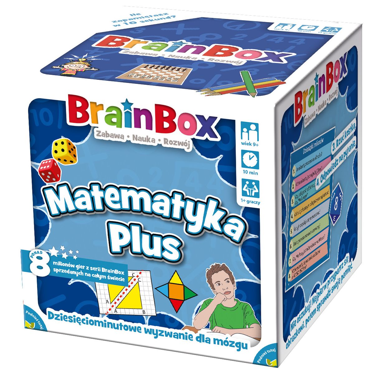 Gra edukacyjna Rebel BrainBox - Matematyka Plus (5902650616905)