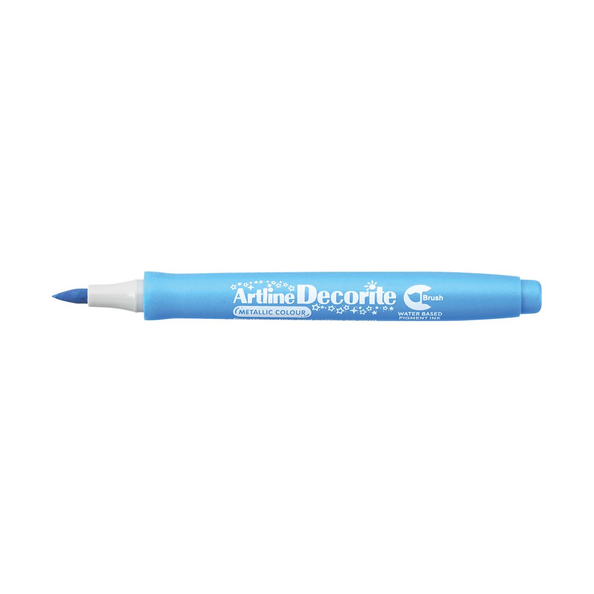 Marker specjalistyczny Artline metaliczny decorite niebieski pędzelek końcówka (AR-035 1 8)