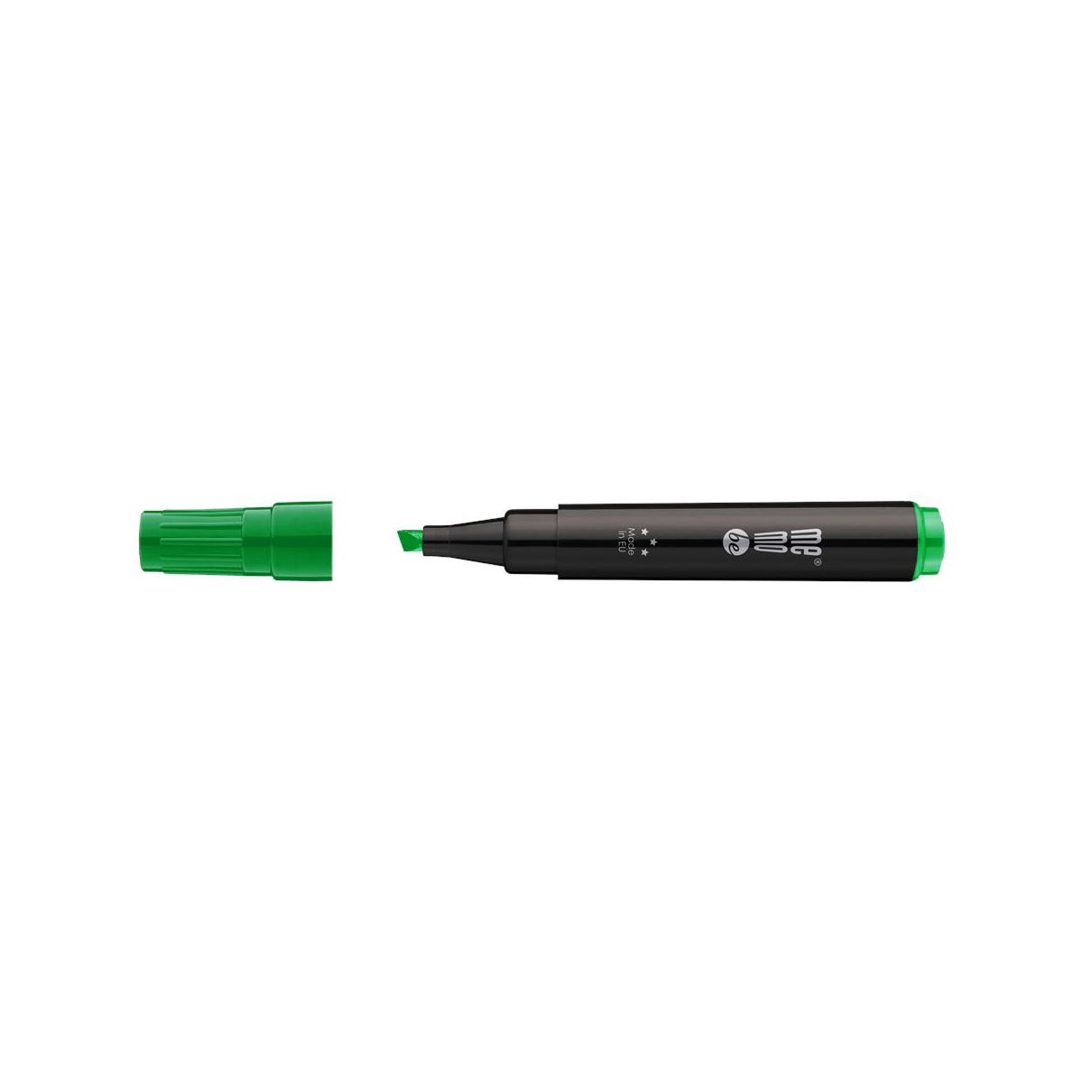 Marker permanentny Memobe zielony zielony 1-4mm ścięta końcówka (MM201-04)