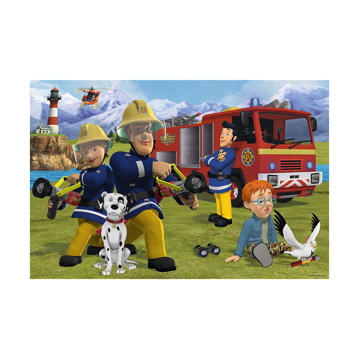 Puzzle Trefl Drużyna w akcji 15 el. (14333)